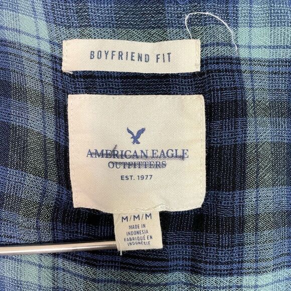American Eagle Outfitter’s Boyfriend Fit Shirt - Women’s M - Picture 6 of 7